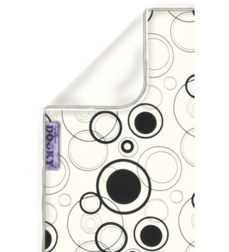 Dooky blanket obojstranná deka - black circles / c, 