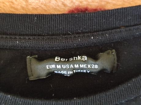 Tričko s dlhým rukávom bershka, veľ.38, stav ako n, bershka,38