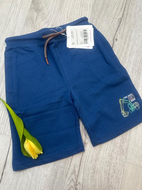 Teplakové šortky salt and pepper s traktorom, 110 / 116 / 122 / 128