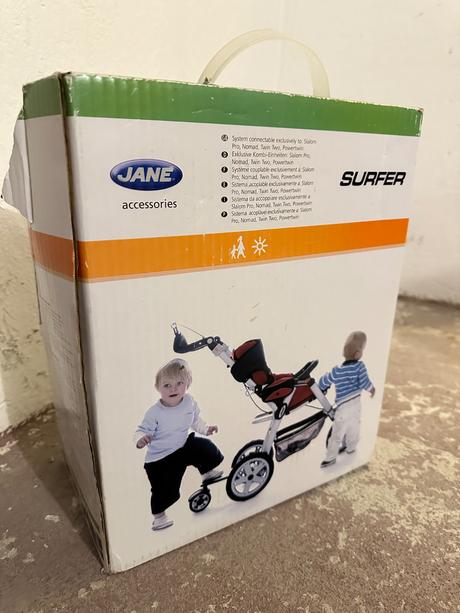 Stupienok (skejt, surfer) ku kočíku jané, jané,jané nomad / jané powertwin / jané slalom pro / jané twin two