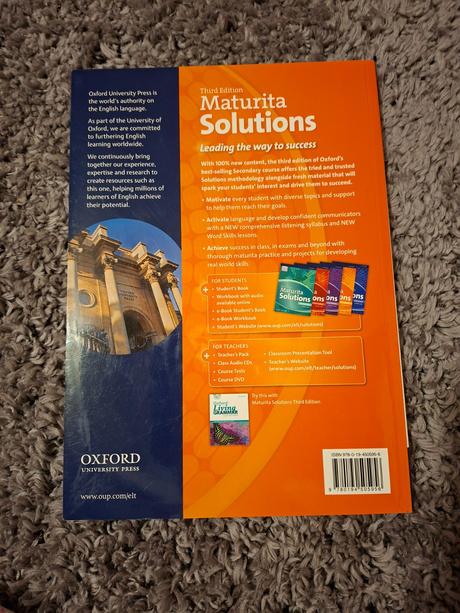 Učebnica solutions upper intermediate pre sš, jazy, 