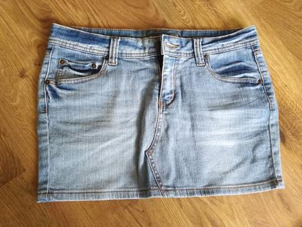 Dámska rifľová minisukňa, v. 42, 42