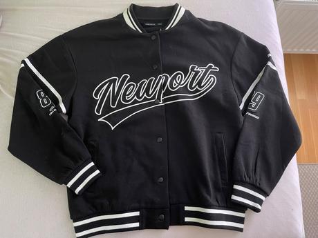 Varsity trendy bunda na gombiky, house,xs