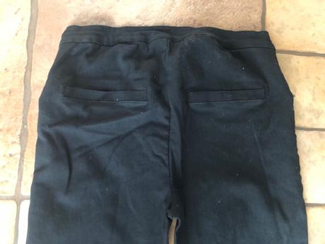 Cierne elegantne nohavice, amisu,38
