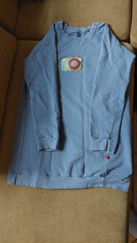 Pískacie mikina/tunika, s