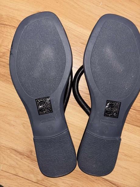 Kožené žabky schuh 36, 36