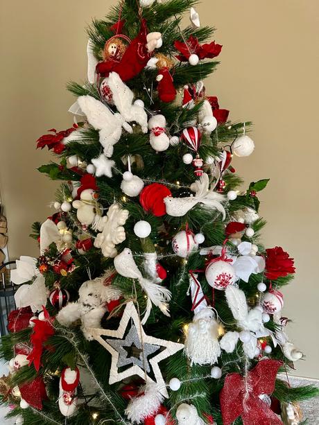 Vianočné ozdoby látkové mikuláš a škriatok, 