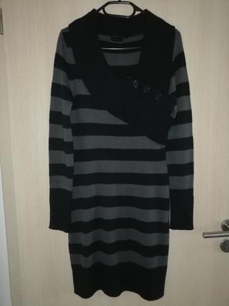Šaty pletene - top stav, bonprix,s