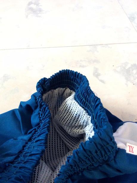 Šušťaky podšité sieťkou, xl