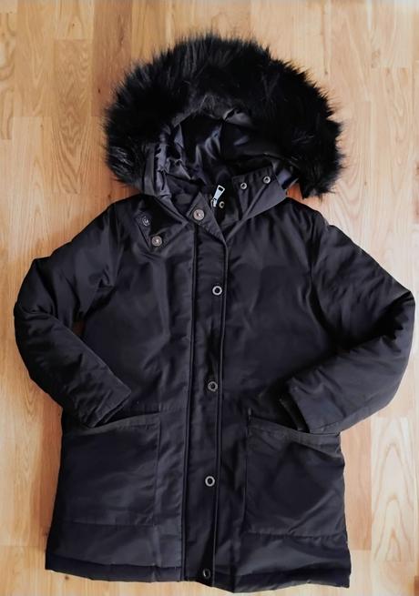 Dievčenská páperová bunda, zara,140