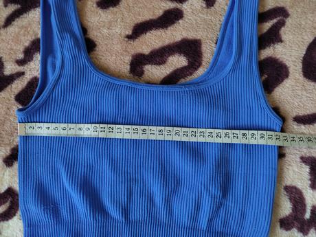 Modry top zara, velkost s, malo noseny, zara,s