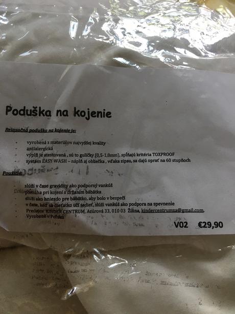 Vankúš na kojenie little angel, 