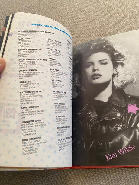 Starý retro pop diár 1990 91 výborný stav,