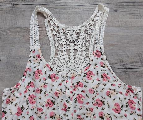 Kvetinový overal zn. clockhouse, clockhouse,36