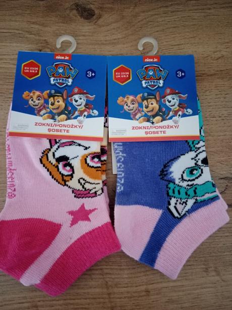 Kotníkové ponožky paw patrol, 23 / 26 / 27 / 30