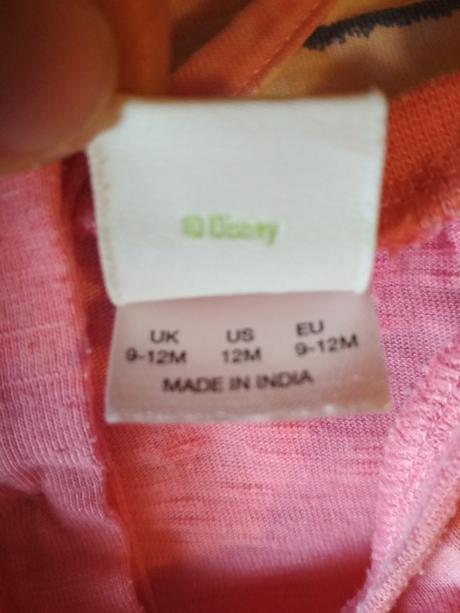 Tričko disney 9-12 m (74-80), disney,80
