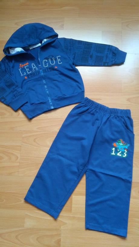 Nenosená tepláková súprava, 2-3r., 98