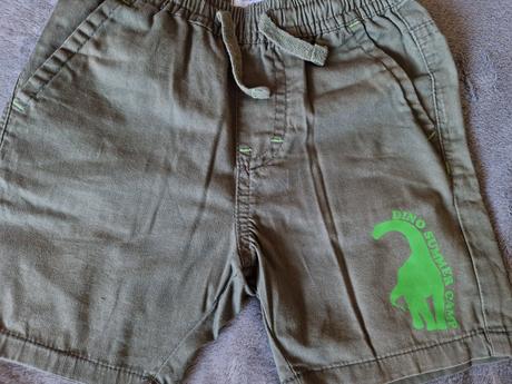 Plátené kraťasky 2ks sinsay, fox & bunny,92