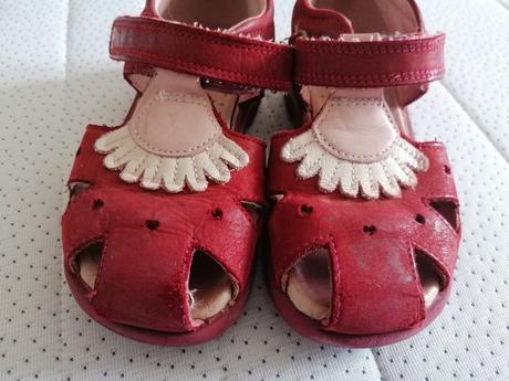 Kožené sandálky ecco 24, ecco,24