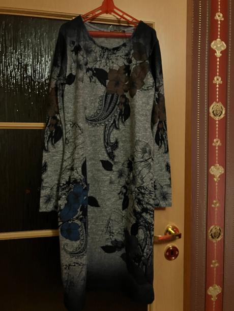 Úpletové šaty, xl