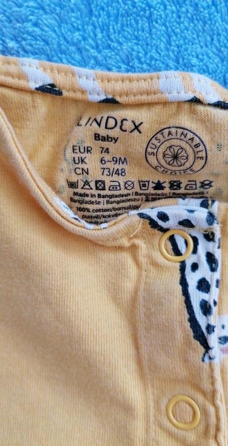 Letný overal zirafa, lindex,74