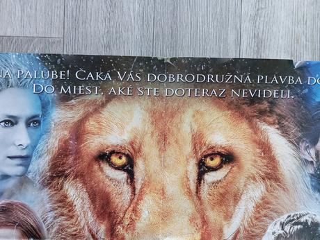 Narnia plagát dobrodružstvá lode ranný pútnik, 