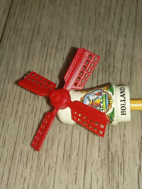 Holandský veterný mlyn do záhrady, do kvetináča, 