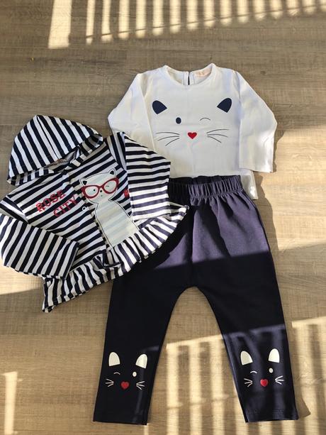 Tricko+nohavice+kabátik, rose,80