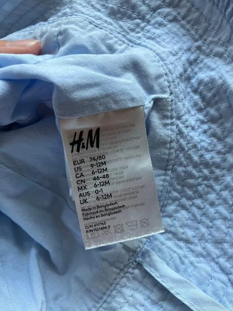 Klobúčik h&m, h&m,74