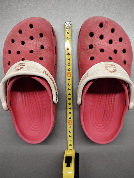 Červené kroksy, crocs,33