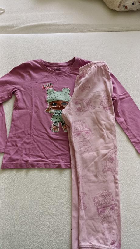 3xpyžamko veľ 122/128, lupilu,122