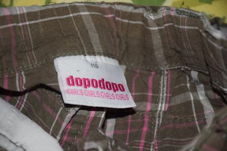 Skvele bavlnene kratasky na leto s opaskom na 4-6r, dopodopo,110