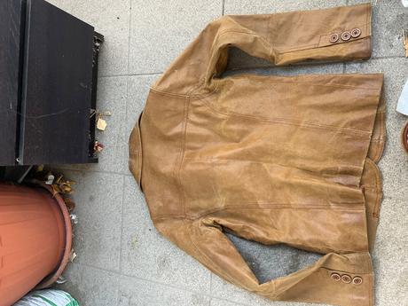 Kozene sako z pravej koze velk 36/s bezne znamky n, s