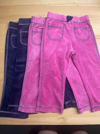 Teplaky f&f 80-86/na 1 a pol, tesco,80