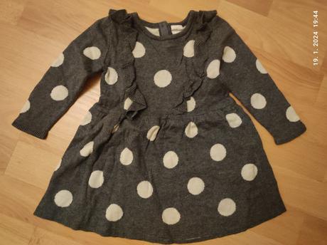 Šaty pre dievčatko 74, h&m,74