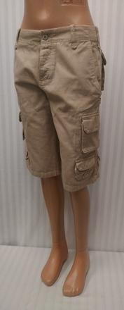 Pánske krémové kraťasy, kariban, 38, kariban,38