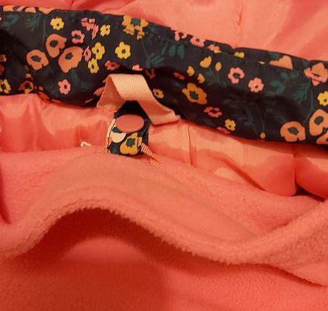 Zimná bunda kvetinková 104, f&f,104