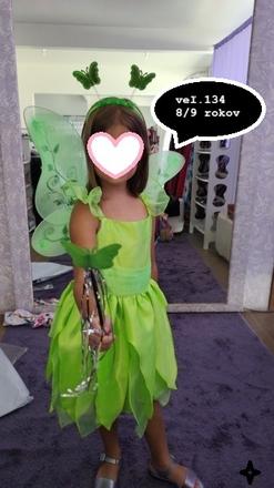 Cililing víla zvonilka veľ 134 na 8-9 rokov, 