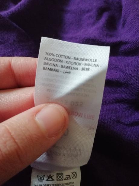 Fialový svetrík peacoks, 38