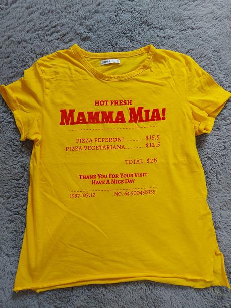 Tričko s nápisom, xs