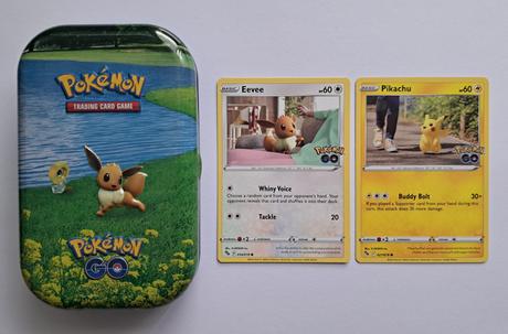 Pokémon go plechovka eevee, 