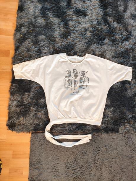 Biele tricko, xl