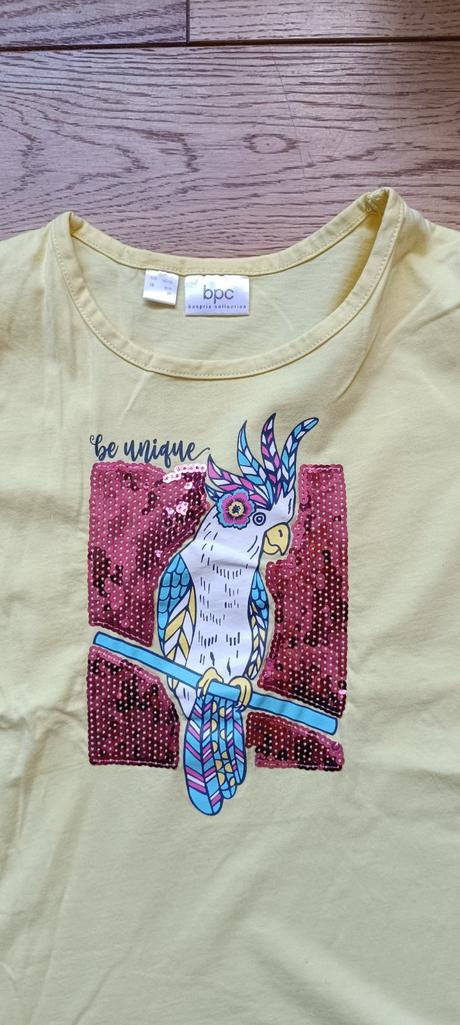 Tričko s kakadu, bonprix,140