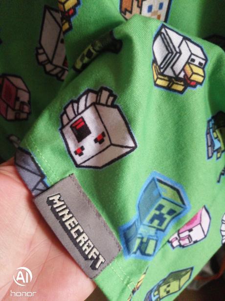 Minecraft tricko, primark,164 / s