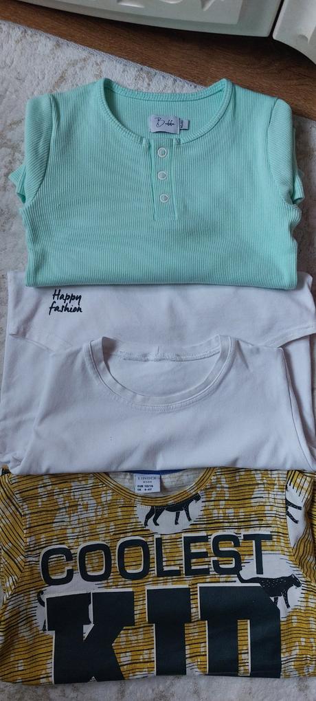 Biely nátelník happy fashion, 110