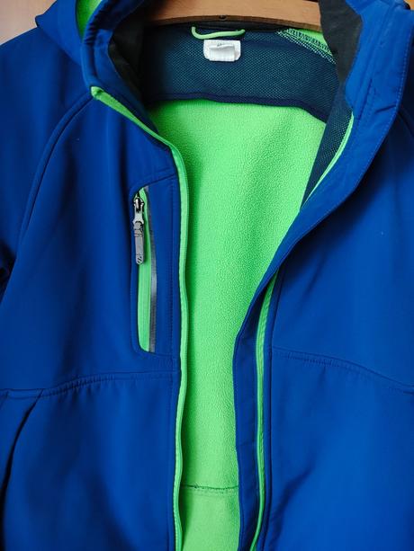 Softshelová bunda, h&m,158