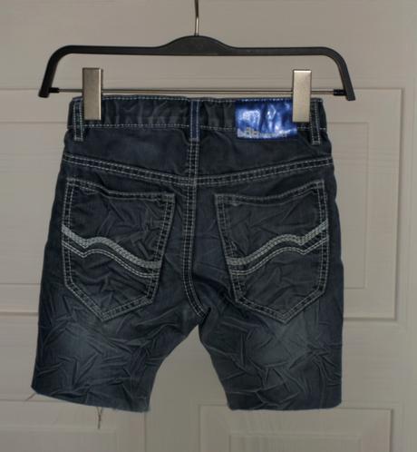 Rifľové kraťasy + šortky-plavky, 122