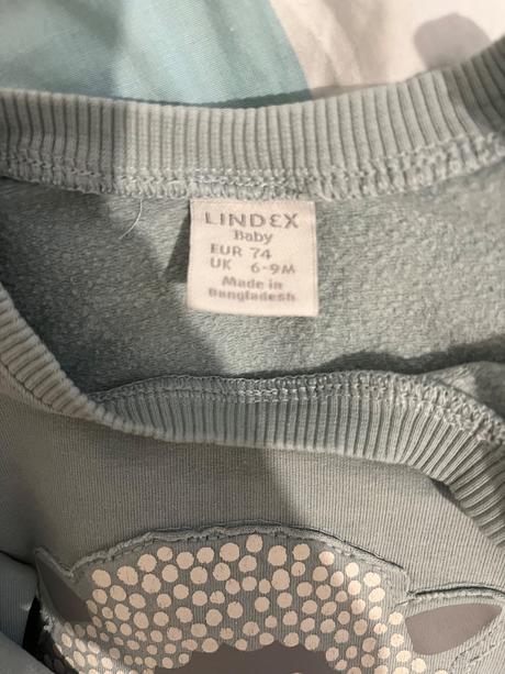 Mikina zn.lindex s oveckou, lindex,74