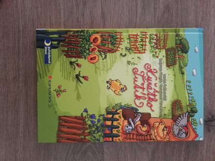 Kniha kuŕátko ťutík v češtine,