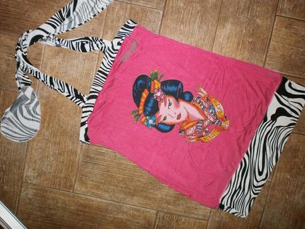 Ed hardy minišaty s viazačkou-l/xl, ed hardy,xl